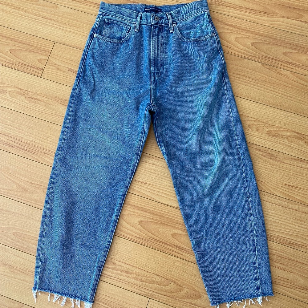 Levi's Made & Crafted Barrel Crop Jeans - Size 25